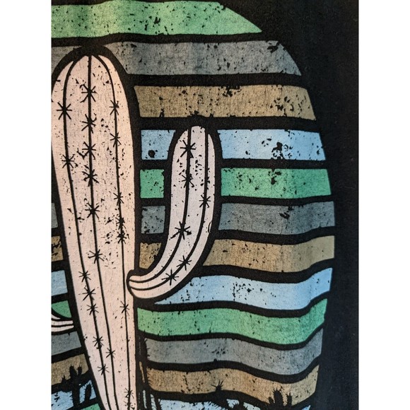 Love Peace & Lazy Days Not A Hugger Large T-Shirt - Picture 3 of 11